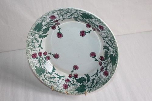 Ancien plat creux faïence - creux,