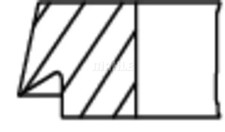 Jeu de segments de piston 011