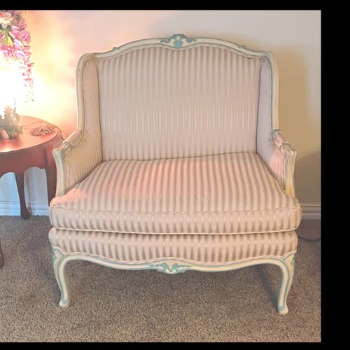 Antique louis bergere chair - louis,