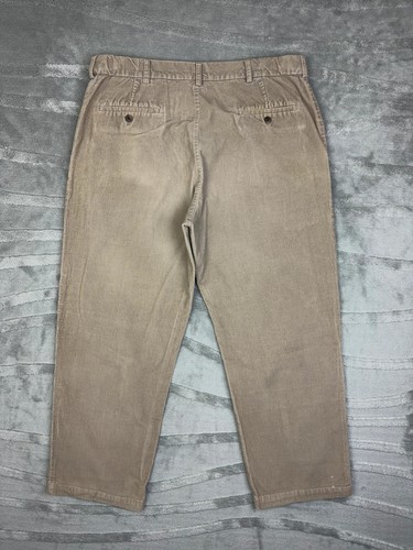 Pantalon velours beige w38 l29 - beige,