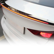 Aileron Arrière Universel 120cm avec Feux LED Intégrés - Finition Fibre de Carbo