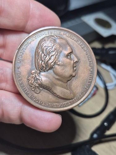 162 louis xviii medaille - xviii,