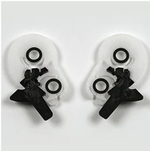 Platine arai blanc casque - casque, jet