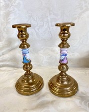 Paire De Bougeoirs Époque