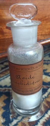 Flacon pharmacie ancien - ,