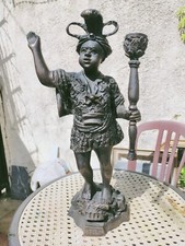 STATUE  BRONZE nubien