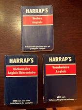  lot de 3 mini Harrap's