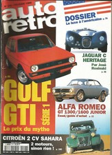 AUTO RETRO N°218 GOLF GTI-2CV