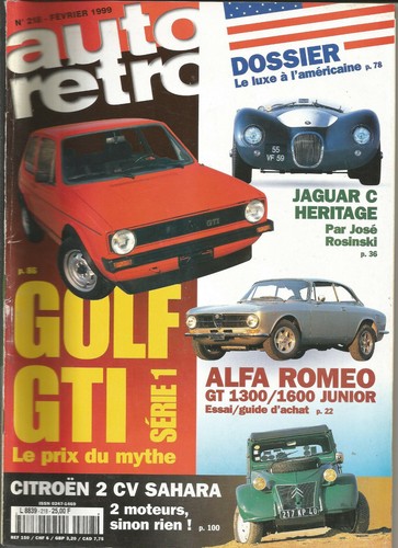 Auto retro 218 - auto, golf