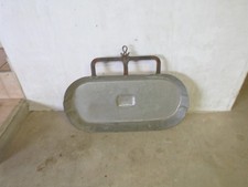 ancien lèche frite cuivre et