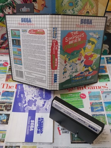Master system the simpsons - system:,