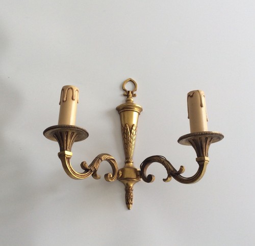 Paire appliques bronze - paire, en