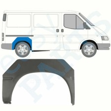 FORD TRANSIT 1985-1991 Tôle de Réparation Arrière / Droite