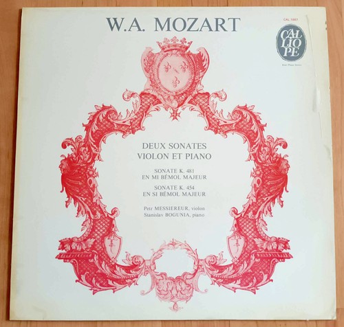 Vinyl mozart messiereur - mozart,,