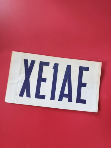 Carte radio xe1ae indicatif - xe1ae,