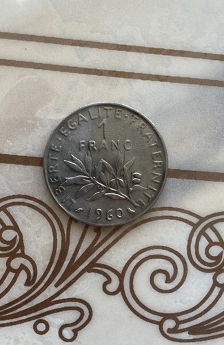 Pièce rare franc 1960 - 1,