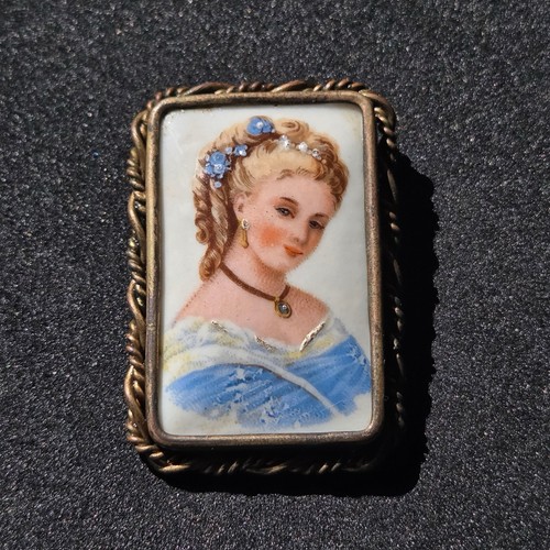 Limoges broche émail - limoges,,