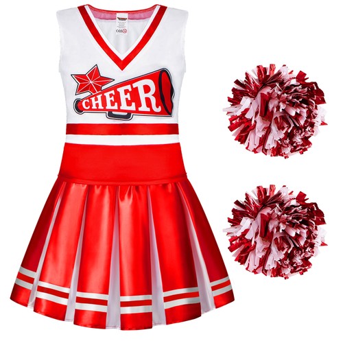 Costume pompom girl - girl, pour