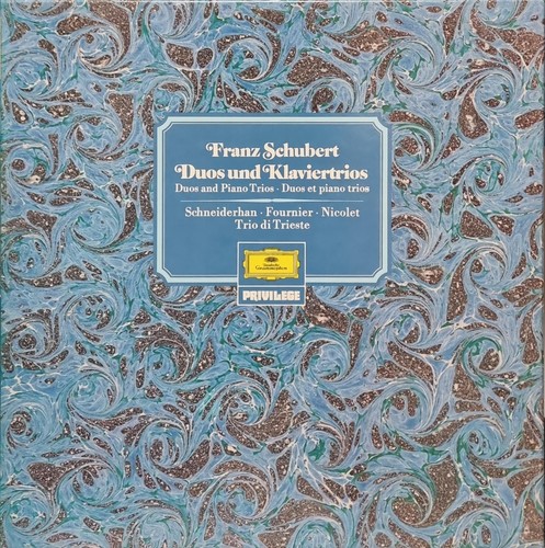 Schubert duo trio avec - :, et