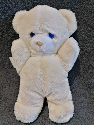 Doudou peluche ours beige - ours,