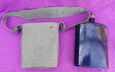 Militaria WW2 2ème guerre mondiale - 1941 Gourde bleu anglaise de cavalerie.  C7