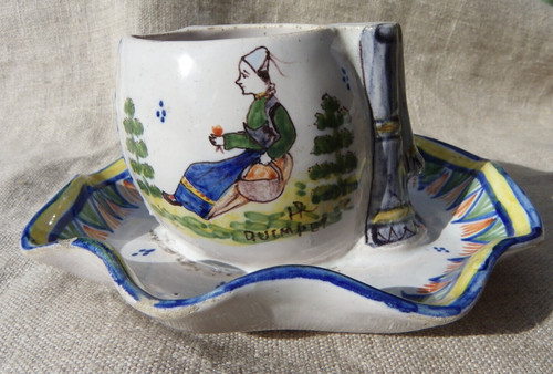 Pot cornemuse faïence de - cornemuse,