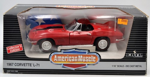 Die cast 1967 corvette l - ",