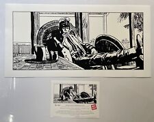 Sérigraphie d'art PRATT CORTO MALTESE Dim 30*60 Cm 600 EX N° NEUF