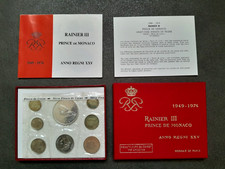 Coffret Fleurs de Coins – Prince Rainier III- Monaco 1974