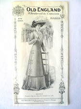 ANCIEN CATALOGUE OLD ENGLAND