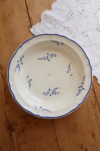 Plat creux vintage lunéville - plat,
