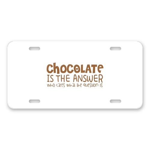 Chocolate the answer who - is,