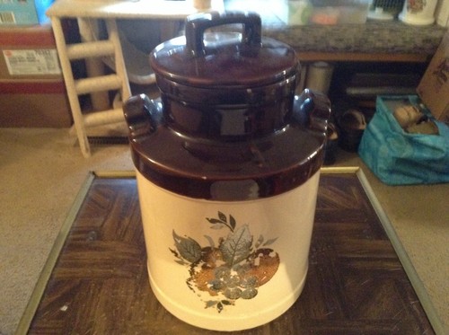 Old milk jug shapped - , ceramic