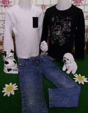 lot 9 vêtements enfant 5 ans garçon,jean,sweat,pantalon .......................