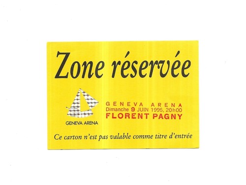 Rare ticket billet de - rare, /