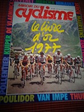 MIROIR DU CYCLISME COMPLET AVEC POSTER HINAULT ,  année 1977 , N 243