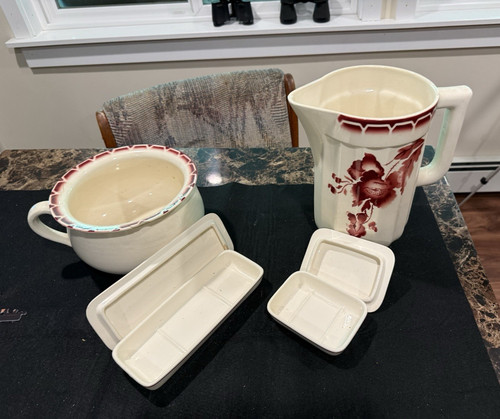 Antique french ironstone - antique,