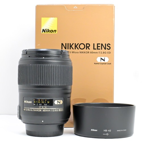 Objectif nikon micro - objectif, af-s