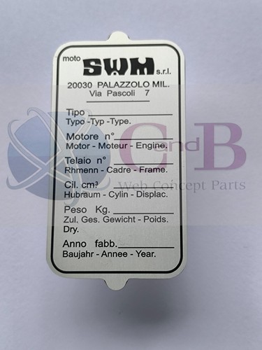 Plaque cadre swm - cadre,