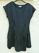 robe courte evasée noir bleu Kling  3 L  40/42