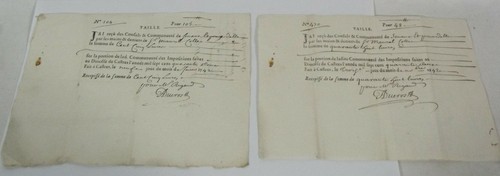 Anciens documents manuscrits - anciens,