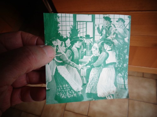 Ancienne image bretagne danse - image,