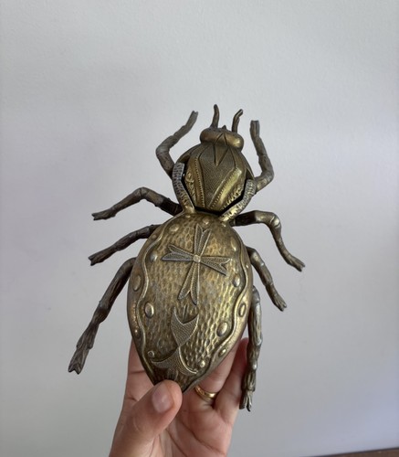 Ancien cendrier araignée - ancien,