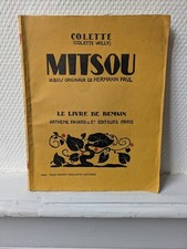 Mitsou . Colette . Le livre de
