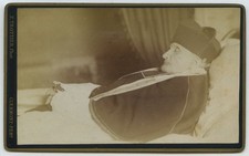 CDV circa 1880 F. Trottier à Clermont-Ferrand. Religieux post mortem. Évêque ?