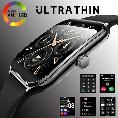 Montre connectée homme ultra - connectée,