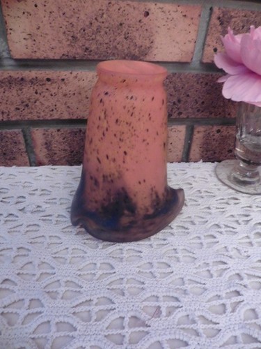 Ancienne tulipe pate verre - ancienne, de