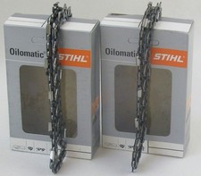 2x Chaînes de tronçonneuse