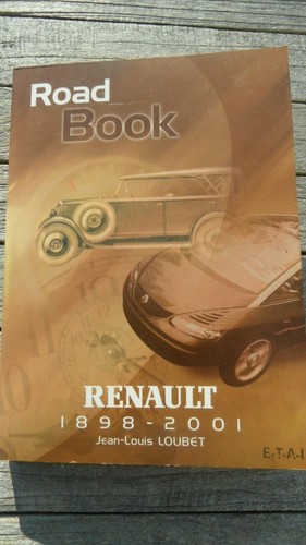 Livre road book renault - livre,