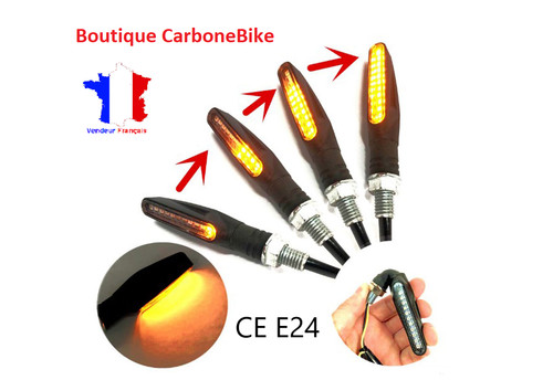 Paire clignotant e24 - paire, led